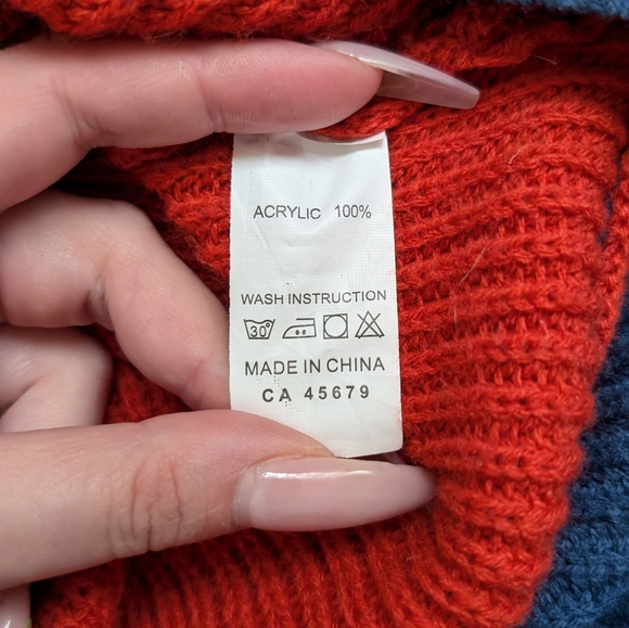 Casa Donna Colour Block Knit Sweater - Picture 7 of 7